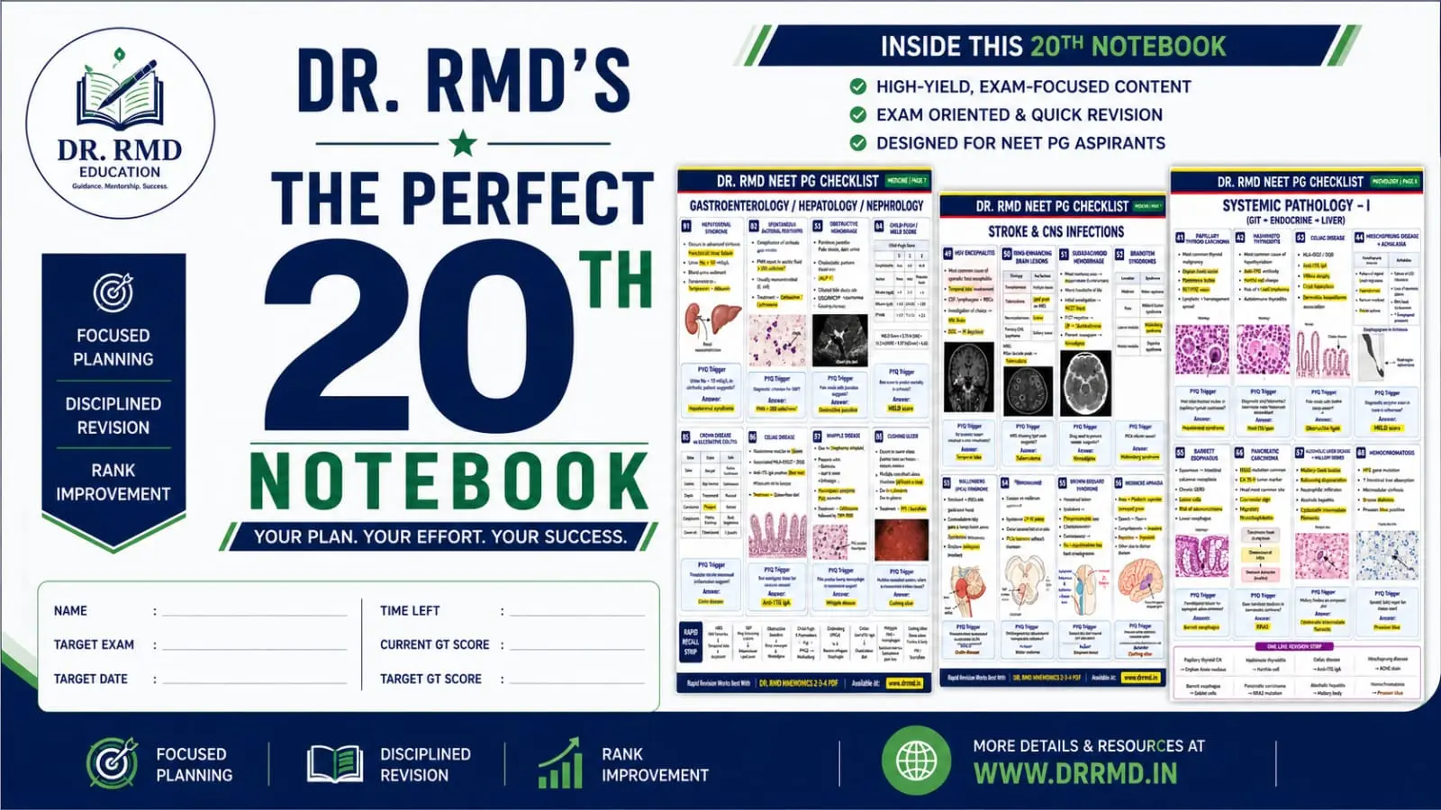 Inside the 20th Notebook — Dr. RMD's exclusive study notes